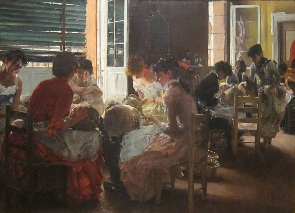 Lacemaker by Robert Frederick Blum