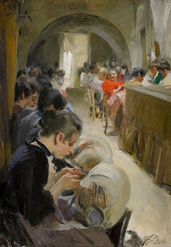 Lacemakers by Anders Zorn