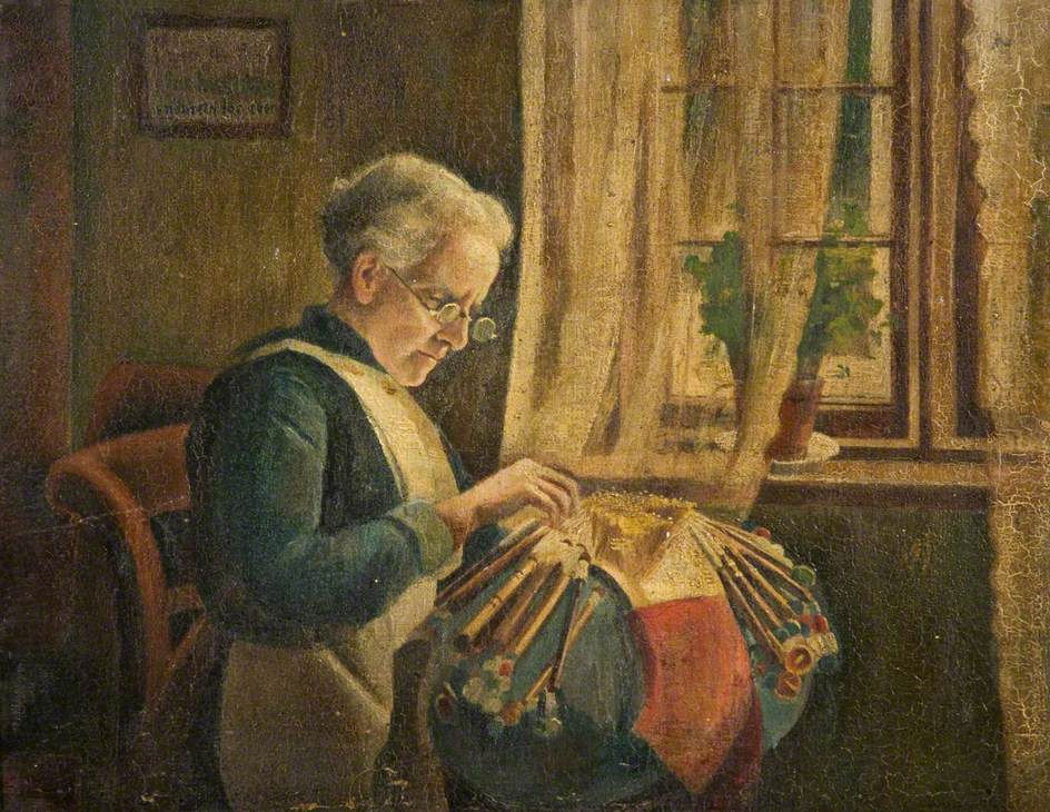 Lacemaker by Charles Spencelayh