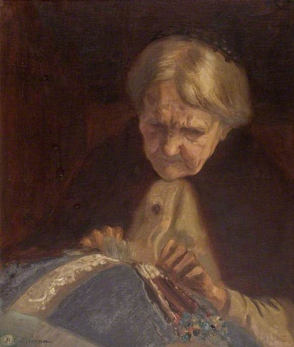 Lacemaker by Henry Thomas Jarman