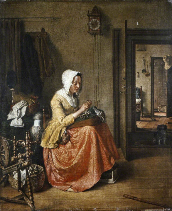 Lacemaker by Wybrand Hendriks