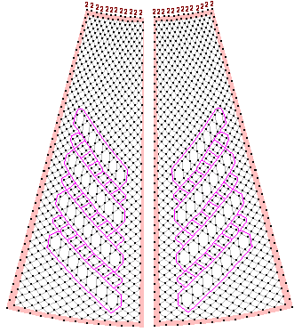 Pattern of lace