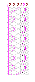 Pattern of lace