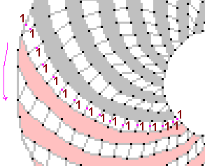 Pattern of lace