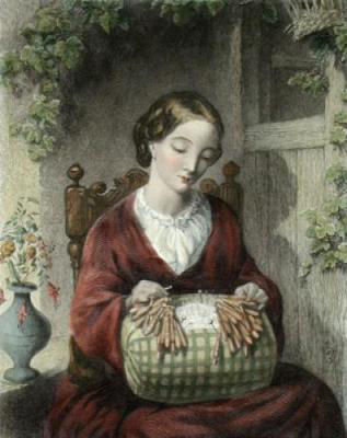 Lacemaker by Thomas Woolner