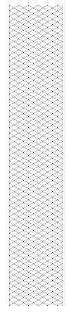 Lace pattern for ruler