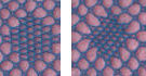 Gravenmoer and half stitch diamonds