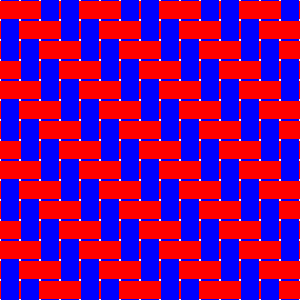 Twill weave