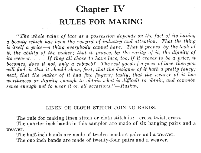 Page from A Lace Guide for Makers and Collectors
