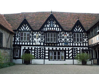 Lord Leycester hospital in Warwick