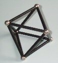 Model of octahedron