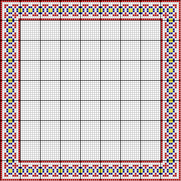 Geometric border - corners