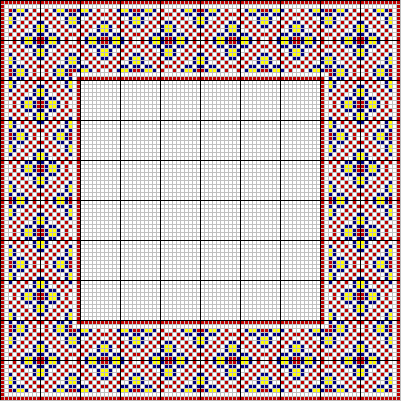 Geometric border - corners
