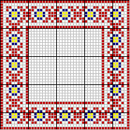 Geometric border - corners