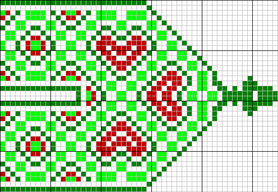 Hearts border - basic unit