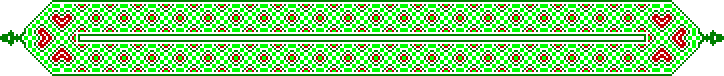 Hearts border - repeated