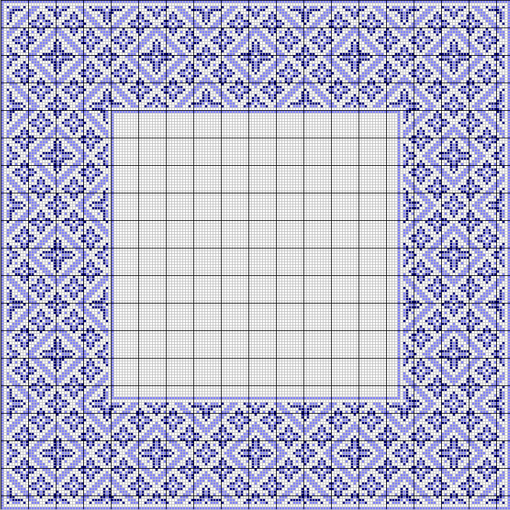 Geometric border - corners