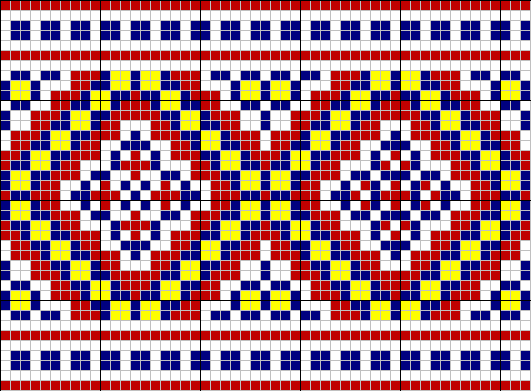 Geometric border - basic unit