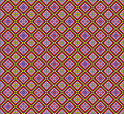 Geometric border - two dimensional