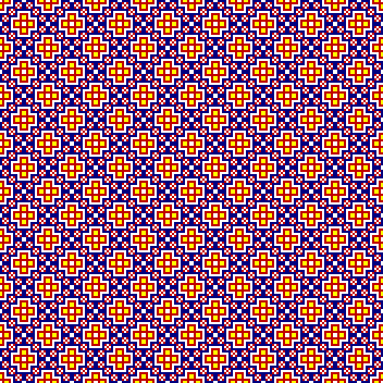 Geometric border - two dimensional