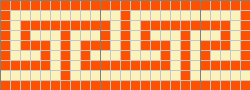 Roman Mosaic tapestry pattern