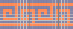 Roman Mosaic tapestry pattern