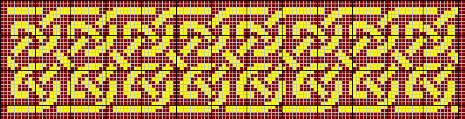 Celtic knot tapestry pattern