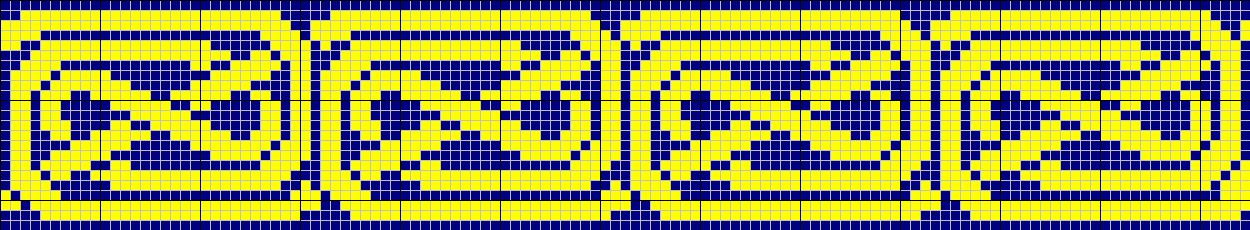 Celtic knot tapestry pattern