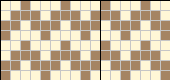 Roman Mosaic tapestry pattern