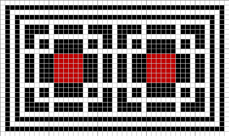 Roman Mosaic tapestry pattern