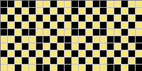 Roman Mosaic tapestry pattern
