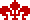 Stylised flower and leaves