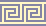 Greek key corners border