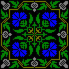 coloured version of square pattern 2