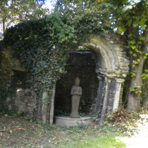 Carving from Barnwell Priory Carving from Barnwell Priory