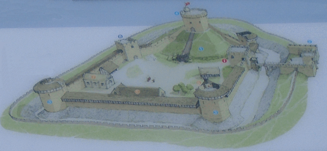 picture showing Cambridge castle