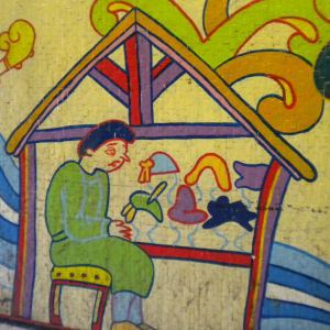 From mural on Elizabeth Way underpass