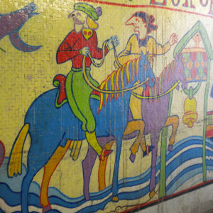From mural on Elizabeth Way underpass