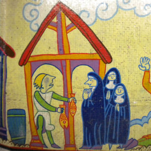 From mural on Elizabeth Way underpass