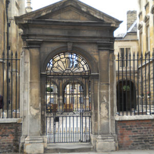 Peterhouse front gate