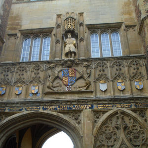Trinity gatehouse detail