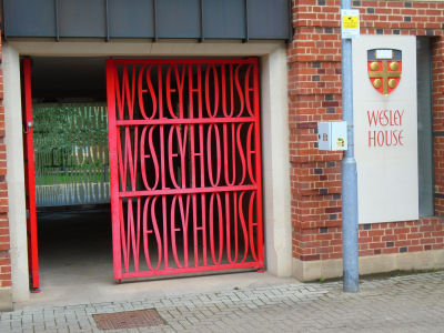 Wesley House gate