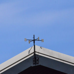 Boat house weathervane
