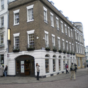 Bookshop in Trinity Street Bookshop in Trinity Street