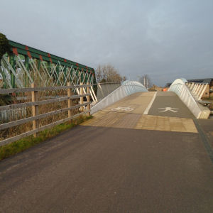 Chisholm Trail and railway bridges