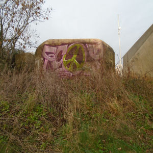 WWII pill box