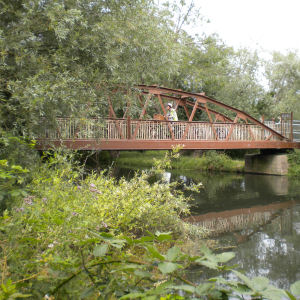 Footbridge to Coe Fen