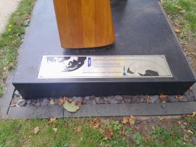 Antarctic Monument, outside Scott Polar Museum